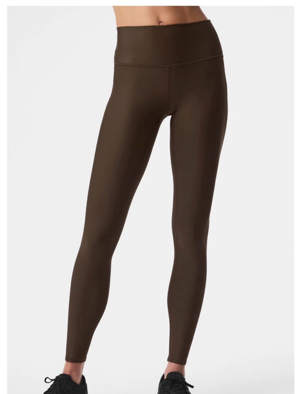 Alo Yoga 7/8 High-Waist Airlift Leggings in Espresso. Size small. Like new!